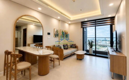 1BR Apartment for Rent in Panoma 1 Da Nang | 8th Floor 1 Sunlit Living Room For Rent In Panoma 1